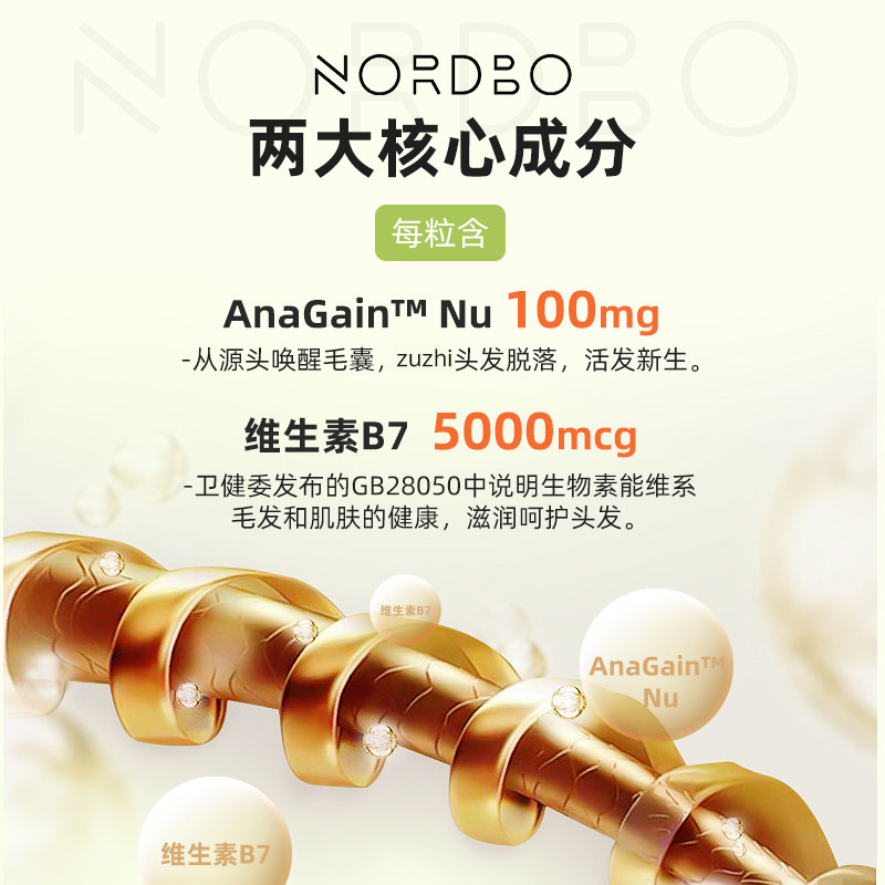  Nordbo海外旗舰B族维生素