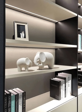 CO现代简约大象摆件玄关