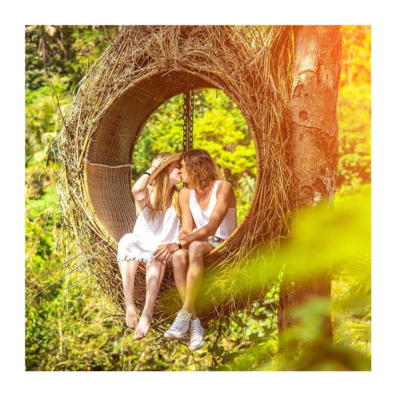 巴厘岛网红鸟巢秋千景区婚纱拍摄道具创意悬挂圆形床户外民宿鸟巢,淘宝优惠券,粉丝福利购,淘宝优惠卷