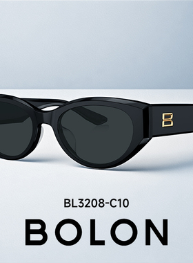 暴龙眼镜2025年杨紫同款猫眼小框个性太阳镜女偏光墨镜男BL3209