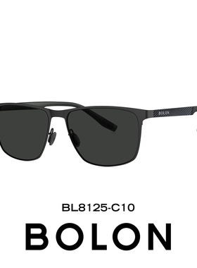 BOLON暴龙眼镜2025新品偏光钓鱼方框近视太阳镜驾驶墨镜男BL8125