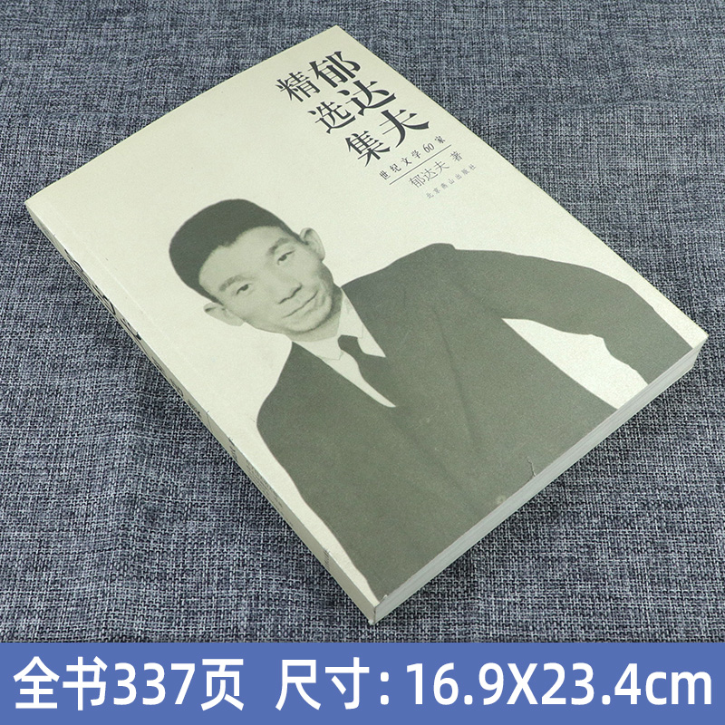 全新正版 郁达夫精选集 世纪文学60家书系 郁达夫著 小说散文作品集文集 中国现代文学大家精品馆藏经典 现当代文学 北京燕山 - 图0