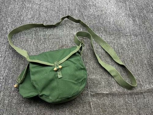 保真老货80年代八壹鼓挎包56式通用包AK鼓帆布包苏联RPD解放包 - 图2