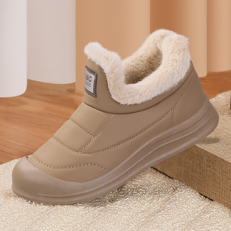 老北京棉鞋女冬季新款加绒保暖防寒时尚雪地靴防水防滑厚底妈妈鞋,淘宝优惠券,粉丝福利购,淘宝优惠卷