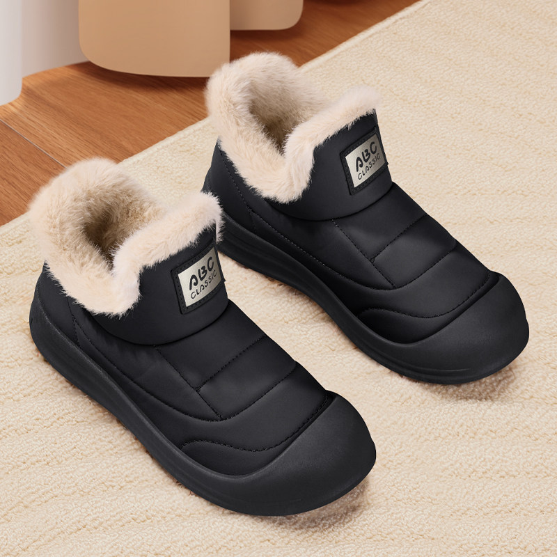 老北京棉鞋女冬季新款加绒保暖防寒时尚雪地靴防水防滑厚底妈妈鞋,淘宝优惠券,粉丝福利购,淘宝优惠卷