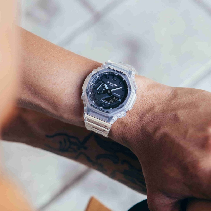 卡西欧手表男G-SHOCK农家橡树运动防水八角碳纤维电子表GA-2100 - 图3