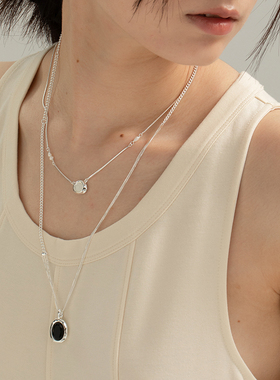 SOFTROOM天然母贝双面项链