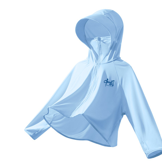 真维斯UPF50+儿童防晒衣2025新款夏季男大童皮肤衣斗篷衣男童外套