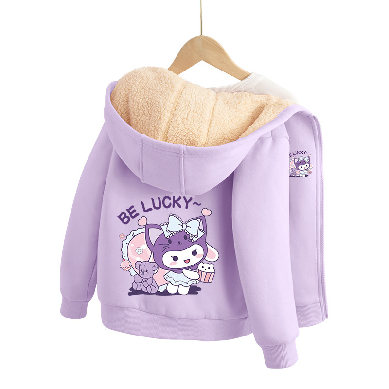 真维斯女童冬装外套2025新款冬款加绒加厚保暖大童羊羔绒儿童上衣,淘宝优惠券,粉丝福利购,淘宝优惠卷