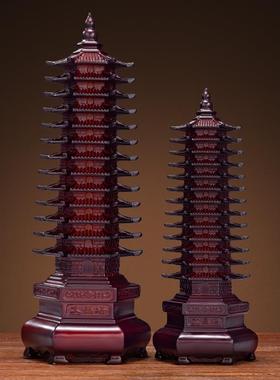 文昌塔摆件13层十三层工艺品书房办公室书桌装饰品家居送孩子礼物