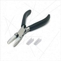 Plastic Mouth Nylon Head Flat Pliers Pull Straight 14k Gold And Silver Brass Wire Thread Unhurt Wire Grip Jewellery Ornament DIY Handmade Pliers