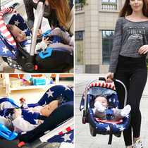 Baby Lift Basket Type Child Car Safety Seat Newborn Baby Sleeping Basket On-board Portable Cradle Universal Sitting Lie