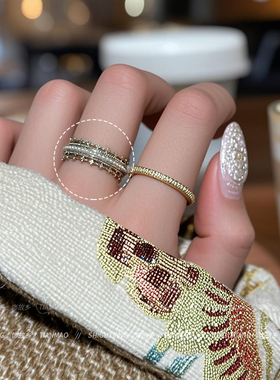 复古宫廷皇冠戒指2025新款