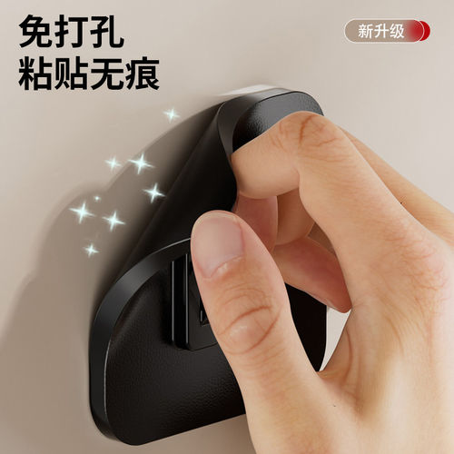 挂钩免打孔强力承重浴室墙壁无痕挂钩厨房粘胶壁挂式贴粘钩子贴墙 - 图3