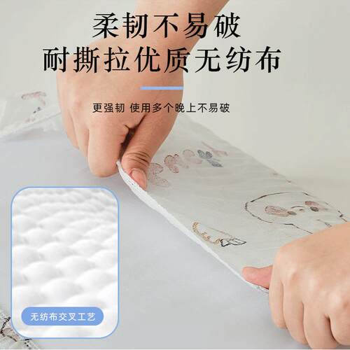 一次性枕套枕头巾隔脏无菌旅行双人酒店火车卧铺旅游用品便携枕套 - 图3