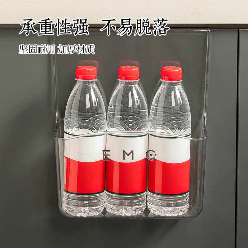 厨房调料品置物架柜门内侧壁挂式收纳盒橱柜门挂篮调料瓶收纳架子,淘宝优惠券,粉丝福利购,淘宝优惠卷