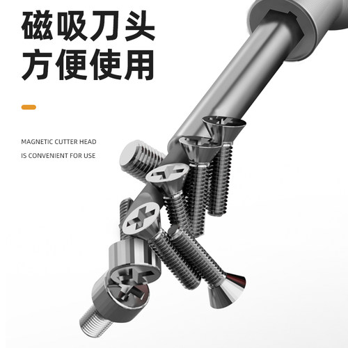 世达重型棘轮螺丝刀套装多功能强磁双向省力改锥小起子工具09350 - 图1