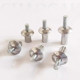 Knocking aluminum rivet core-burning flowering expansion nail
