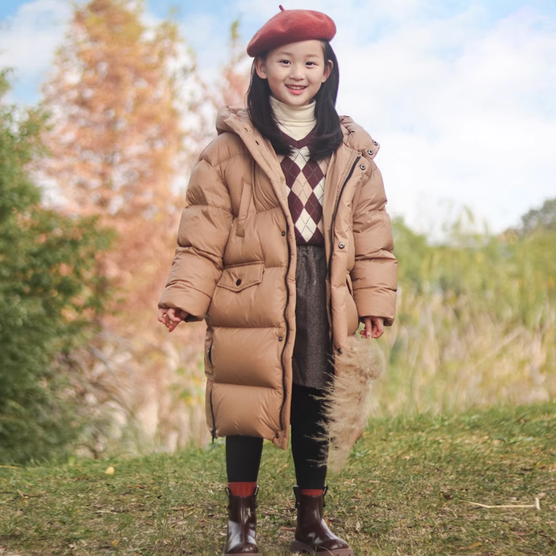 鹅小宝特价清仓童装冬男女童亲子装95鹅绒服加厚中长款儿童羽绒服,淘宝优惠券,粉丝福利购,淘宝优惠卷