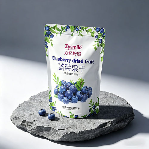 高铁同款众亿好客蓝莓果干208g酸甜可口独立装0脂肪蜜饯果脯零食 - 图3