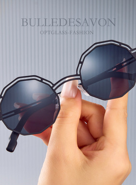 黑色超轻纯钛太阳镜男女素颜户外防晒防紫外线开车墨镜可配近视潮