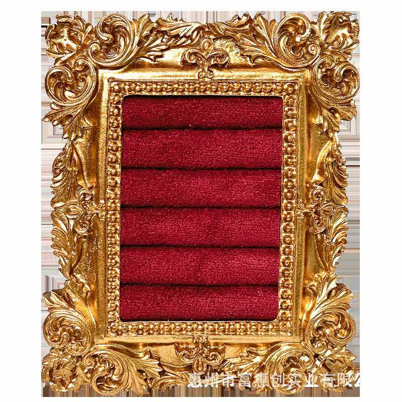 首饰展示架复古相框戒指耳钉环收纳架高级陈列摆件珠宝饰品展示盘,淘宝优惠券,粉丝福利购,淘宝优惠卷