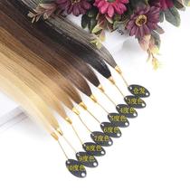 New Hair Real Hair Bouquet Hair Experiment Color Dyeing Hair Dye Test Dye Hot Hair Wig Training Color Palette Training Color