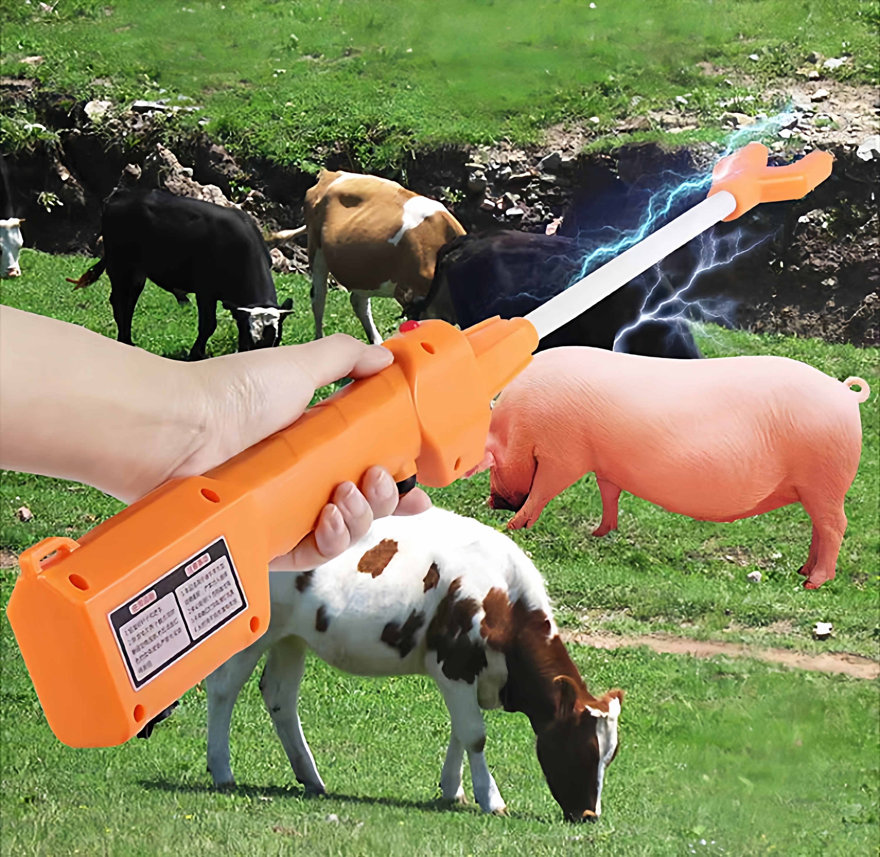 赶猪神器防水赶猪棒神器充电电鞭大电子驱赶牛羊辊电动电棒赶猪器,淘宝优惠券,粉丝福利购,淘宝优惠卷