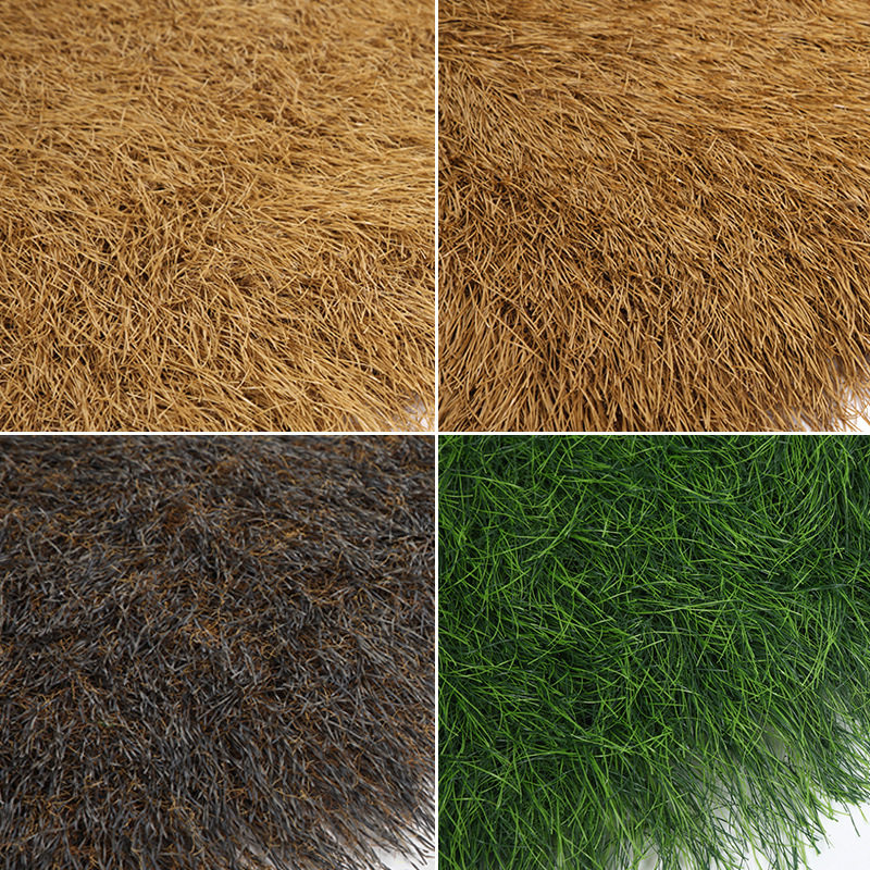 Simulated thatched roof B&B scenic carpet decoration