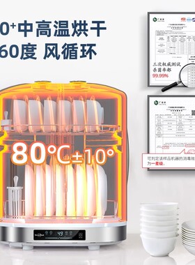 德国免沥水消毒柜家用小型台式