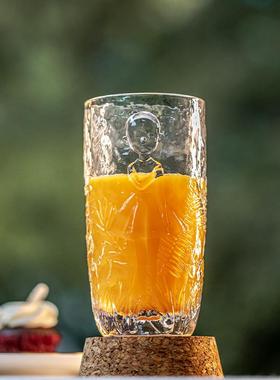 稀奇艺术可爱玻璃杯子《仲夏》创意女生结婚礼物