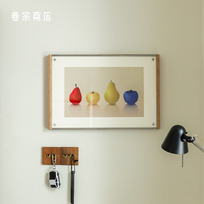 卷宗商店 | cont. 电表箱遮挡装饰画框 抽拉可换画芯客厅墙壁挂画 - 图0