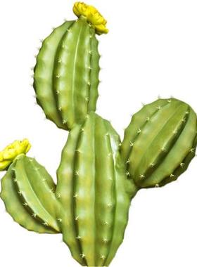 户外大型仿真仙人掌玻璃钢雕塑公园林景观小区草坪植物装饰品摆件