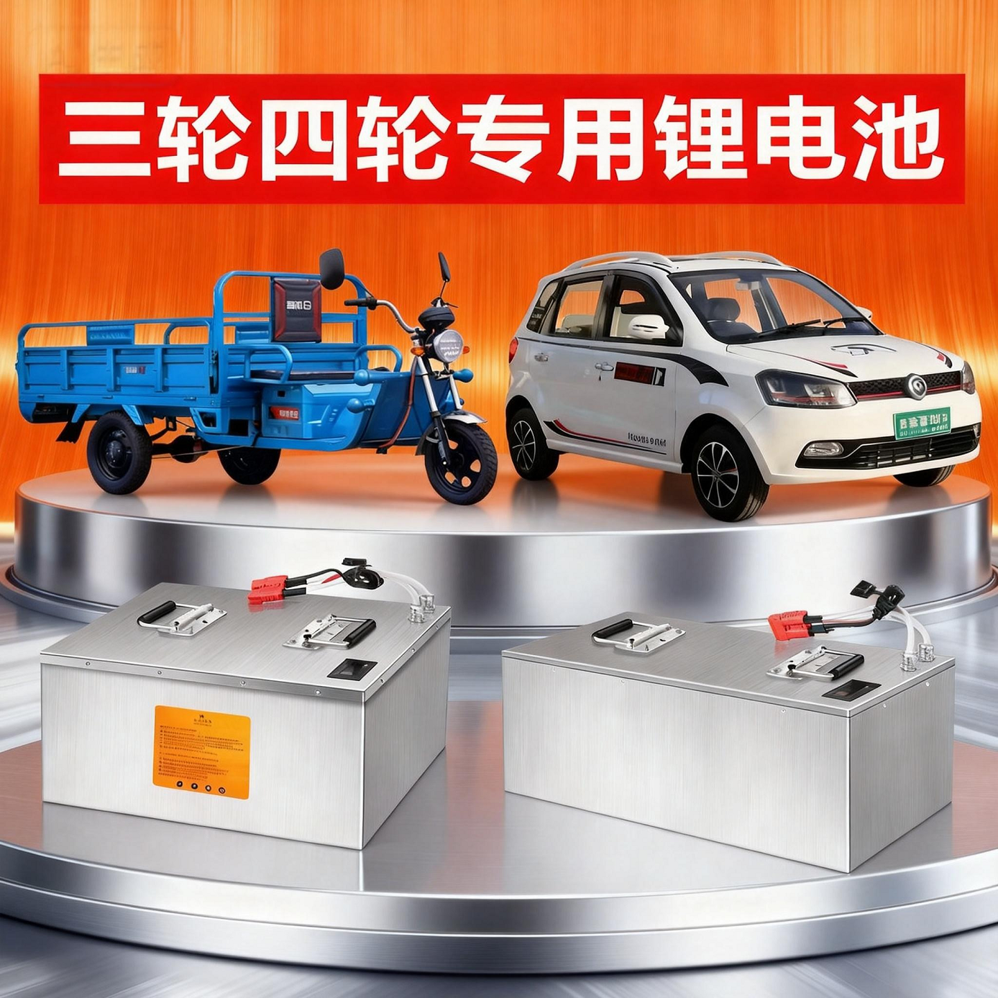 三四轮车电瓶48v60v电动车锂电池低速四轮车72v磷酸铁锂电池宁德,淘宝优惠券,粉丝福利购,淘宝优惠卷