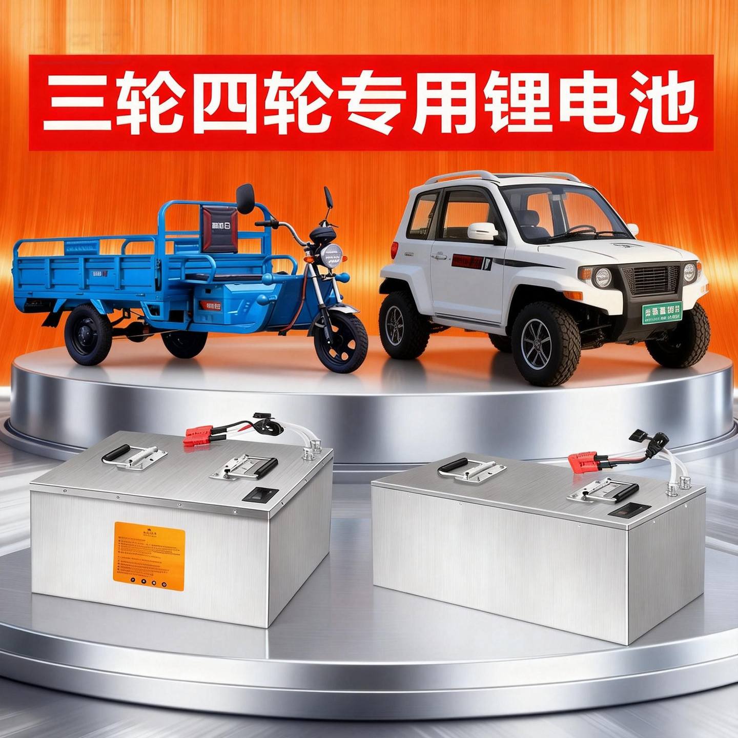 低速四轮车48v电动车锂电池三四轮车电瓶60v72v磷酸铁锂电池宁德,淘宝优惠券,粉丝福利购,淘宝优惠卷