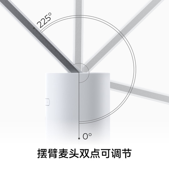 LiberMic Klappmikrofon, doppelt klappbares kabelloses Mikrofon, geeignet für LiberLive C2 Saitenlose Gitarre
