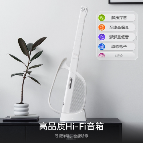 LiberLive C2 无弦吉他 融合伴奏智能电吉他自动挡弹唱一人乐队 - 图3