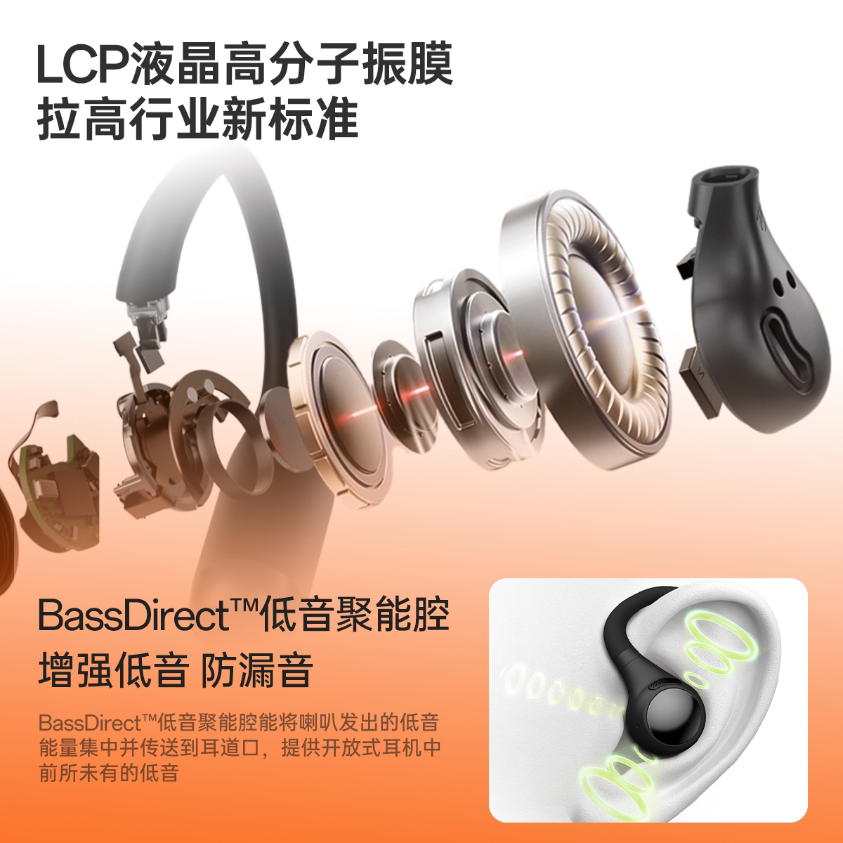 【旗舰新品】开石OpenRock蓝牙耳机