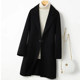 New double-sided cashmere coat for women mid-length suit double-sided wool small wool workwear wool jacket