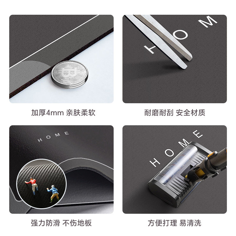 梵高向日葵地垫桌垫吸水防滑脚垫地毯餐宠物垫咖啡机沥水垫