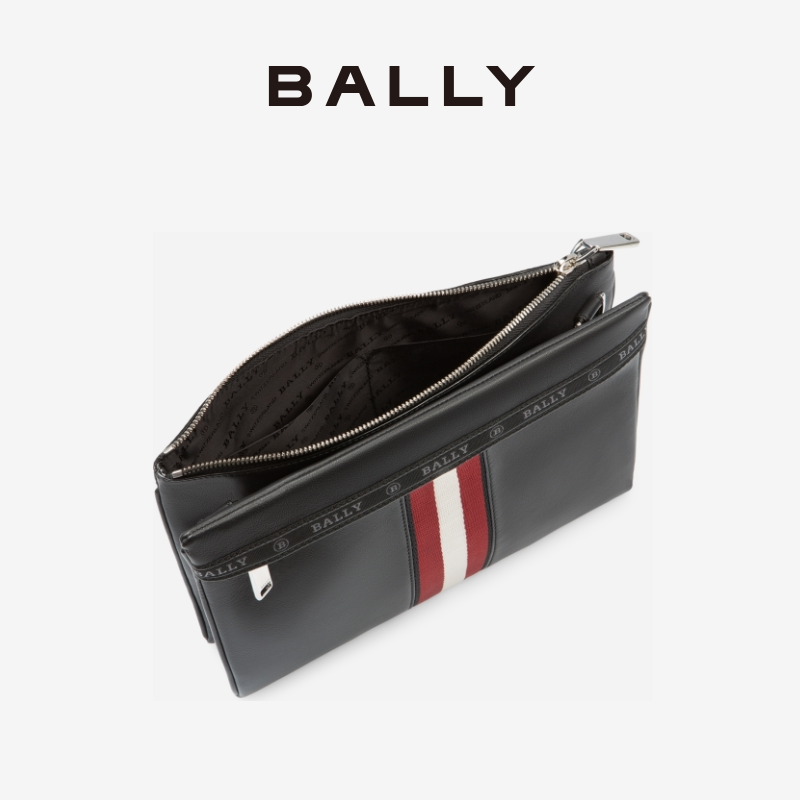 Bally/巴利HARVEY男士经典条纹斜挎包6227942-图2