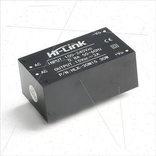 HLK-30M15 30M24 Power Module 220V to 15 24V AC-DC Isolated S - 图0