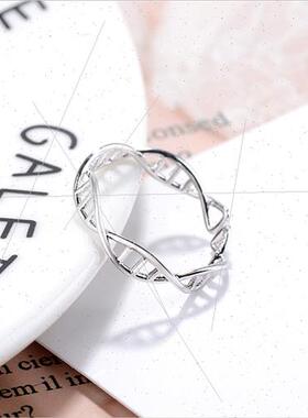 Korea creative hollow opening female finger ring fresh simpl
