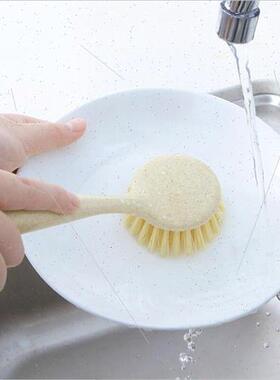 Kchen Stovetop Stain Remover Dishwashing BrushHangable Long
