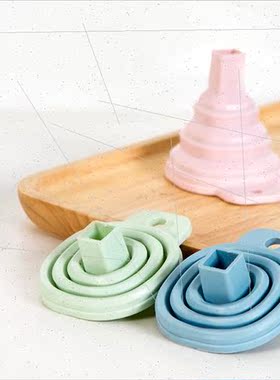Creative folding mini retractable funnel kchen supplies funn