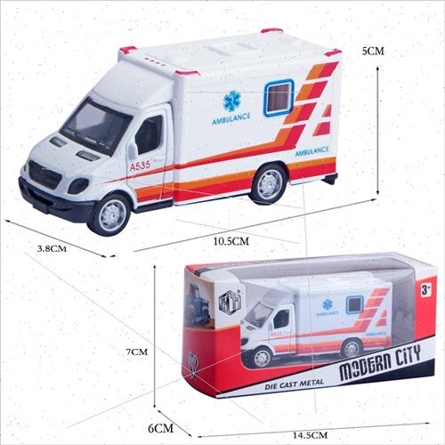 Children toy car Alloy wh function Traveling caravan model w - 图2