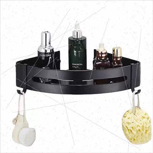 No punch bathroom bathroom space aluminum triangle basket kc - 图0