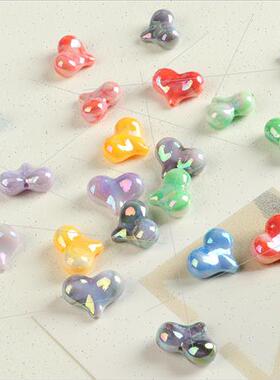 Translucent -scratch color plating two-color love UV perated