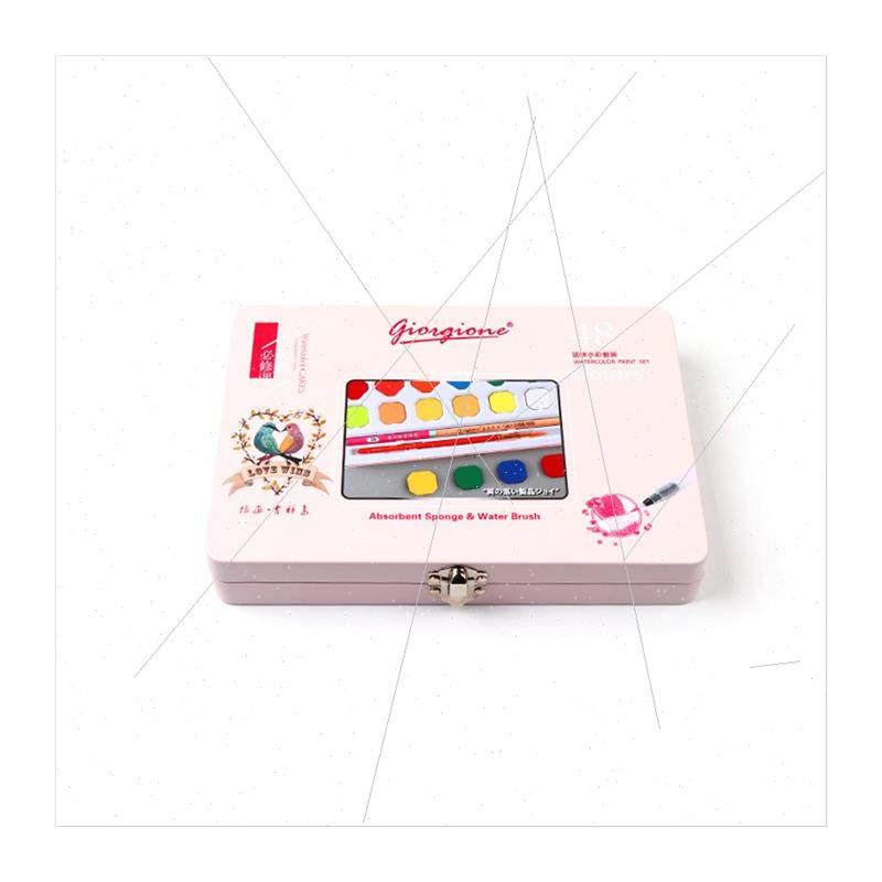 Solid Watercolor Paint Set 36 Colors 48 Colors Children Wate - 图3