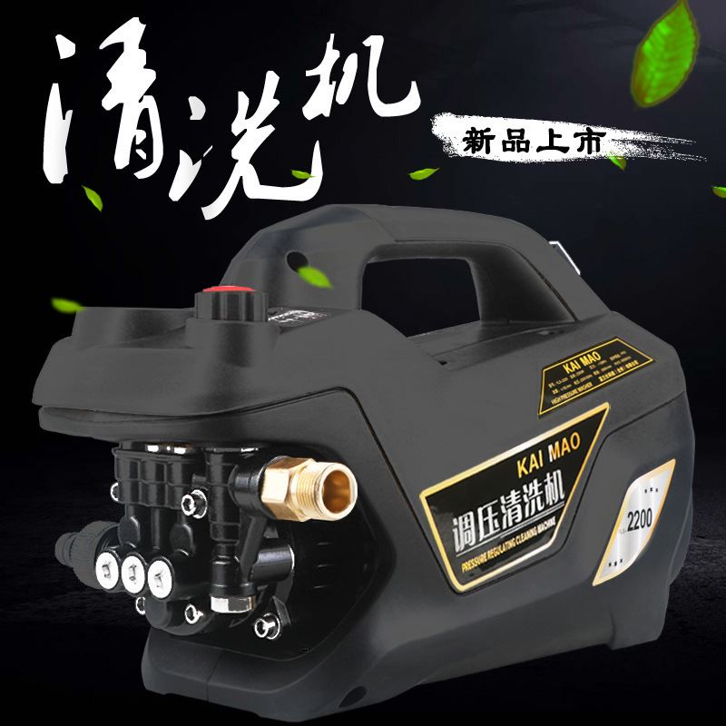 大功率调压洗车机110V/60HZ美规插头220v/60HZ欧规插头高压清洗机 - 图2